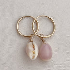 cowrie hoops