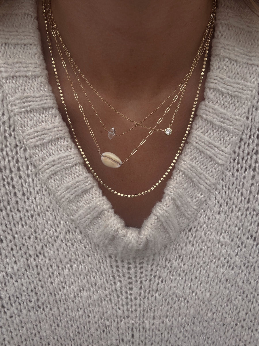 cowrie necklace