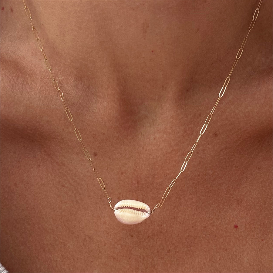 cowrie necklace