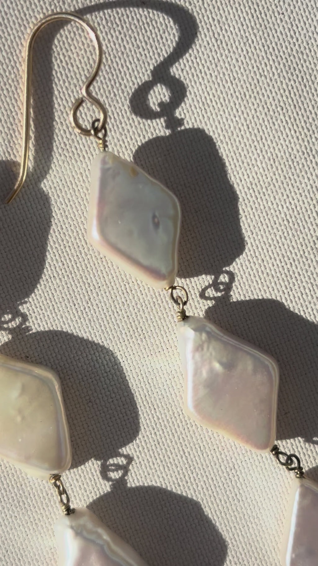 MARQUIS PEARL DROP EARRINGS