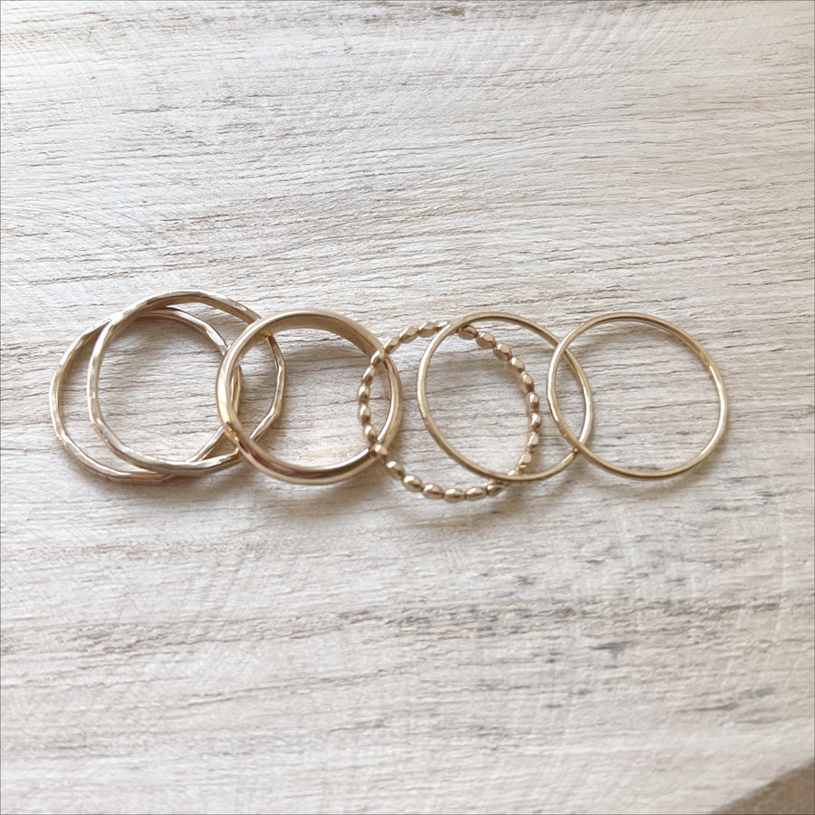 THICK STACK RING